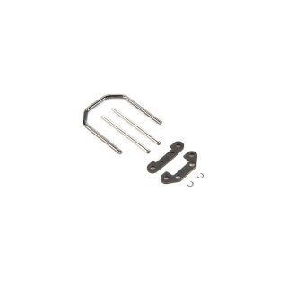 Losi Front Hinge Pins & Brace Set: Baja Rey - LOS234007