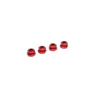 Losi LST XXL 2 Gas: Radmuttern 20mm Rot - LOS242000