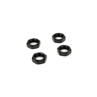 Losi Wheel Nut, Black (4): MTXL - LOS252051