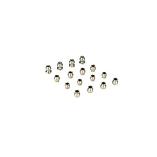 Losi Pivot Ball Set, Hard Anodized(16): TEN - LOSB2187