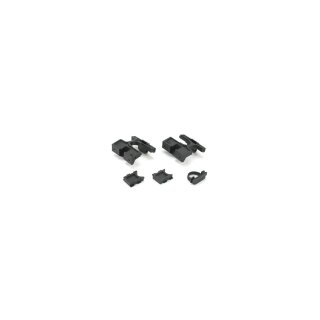 Losi Right/Left Bulkheads/Diff Retainer:LST,AFT,MUG,MGB - LOSB2257