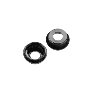 Arrma Shock Cap Lower Aluminum Black (2) - ARAC9002