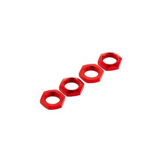 Arrma 330360 Aluminum Wheel Nut 17mm Red Nero (4) - ARAC9428