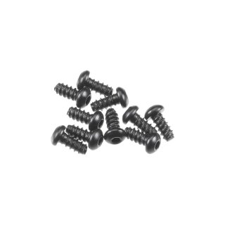 Axial AXA0422 Hex Socket Tapping Button Hd M2.6x6mm Blk (10) - AXIC0422