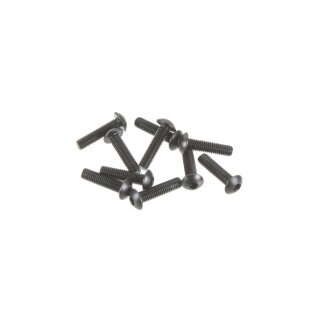 Axial AXA116 Hex Socket Button Head M3x12mm Black (10) - AXIC0116