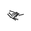 Axial AXA0147 Hex Socket Flat Head M3x16mm Black (10) -...