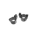 Axial AX30762 Alum C-Hub Carrier Black XR10 (2) - AXIC0762