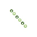 Axial AXA1101 Cone Washer 3x6.9x2mm Green (6) - AXIC1101