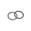 Axial AX8122 1.9 Beadlock Ring Grey (2) - AXIC8122