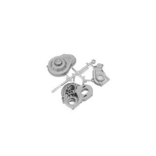 Axial AX31531 LCX Transmission Case Silver - AXIC1531