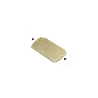 TLR Brass Electronics Mounting Plate, 34g: 22 5.0 - TLR331039