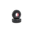 ECX FR/RR Tire with Foam: Temper G2 - ECX41013