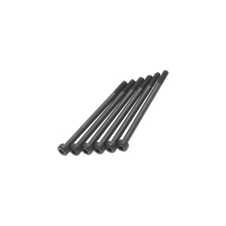 Axial AX31492 Cap Head M2.6x40mm Black (6) - AXIC1492