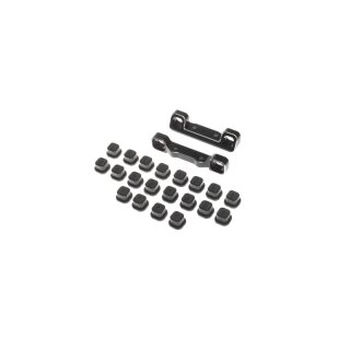 TLR Adjustable Pivot Set, C & D, Black: 22 5.0 - TLR334062