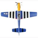 E-flite P-51D Mustang 1.5m RC-Flugzeug BNF Basic - EFL01250