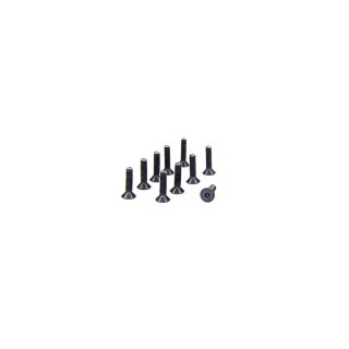 Axial M2.5 x 10mm Flat Head Screw (10) - AXI235168