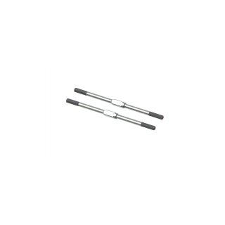 Arrma Steel Turnbuckle M4x95mm Silver (2) - ARA340175