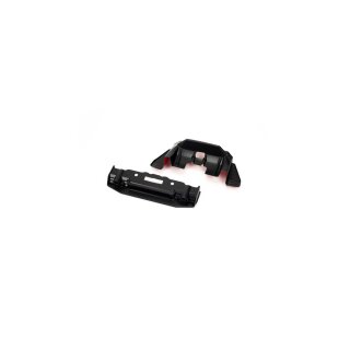 Arrma FELONY Painted Splitter And Diffuser Black/Red - ARA410008