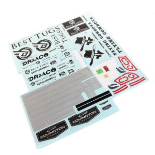 E-flite Decal Sheet: Draco 2.0m - EFL12556