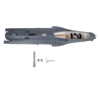 E-flite Fuselage: F-16 Falcon-Gray 80mm EDF - EFL87876