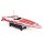 Proboat Impulse 32, V-Rumpf RC-Rennboot mit Brushless Motor, White/Red: RTR - PRB08037T2