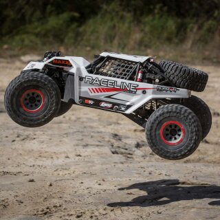 Losi Super Rock Rey: 1/6 4WD Elec Rock Racer RC-Car, RTR White - LOS05016V2T1