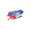 Arrma TYPHON TLR Tuned Finished Body Red/Blue - ARA406164