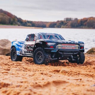 Arrma SENTON 4X4 3S BLX Brushless 1:10 4wd Short Course Truck Blue - ARA4303V3BT1