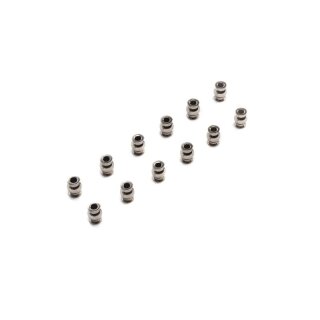 Axial SCX6: 9 x 12 x 4mm Steel Pivot Balls (12) - AXI254005