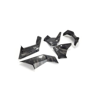 Arrma FIRETEAM Guard Set Painted Black Camo - ARA411018