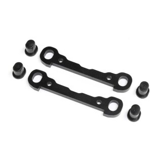 Losi Front Hinge Pin Braces, Black: DBXL 2.0 - LOS254071