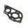 Team Losi Racing Carbon Motor Plate, 3-Gear Laydown: 22 5.0 - TLR332089