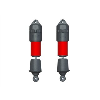 Arrma Shock Set, 15mm Bore, 119mm Length, 500cSt Oil - ARA330680