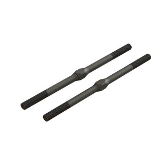 Arrma Steel Turnbuckle M4x85mm Black (2) - ARA330716