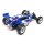 Losi 1/16 Mini JRX2 RC-Auto 2WD Buggy Brushed RTR, Blue - LOS01020T2