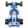 Losi 1/16 Mini JRX2 RC-Auto 2WD Buggy Brushed RTR, Blue - LOS01020T2