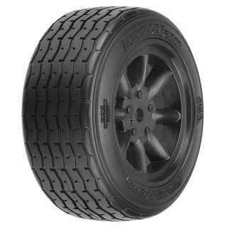 Proline VTA Front Tire 26mm, Mounted Black Wheel - PRM1014018