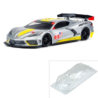 Protoform Chevrolet Corvette C8 Clear Body for 190mm TC - PRM157425