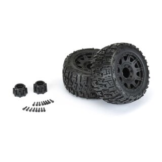 Proline Trencher LP 3.8 MTD Raid 8x32 Wheels 17mm F/R - PRO1017510