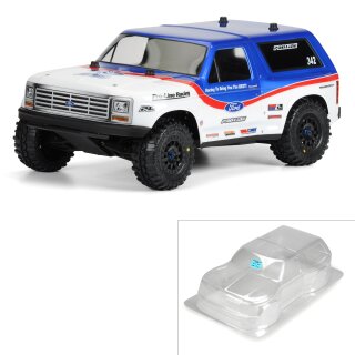 Proline1981 Ford Bronco Clear Body : PRO-2 SC, SLH - PRO342300