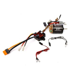 Spektrum FIRMA 70A BR Smart ESC/15T  Brushed Motor Combo - SPMXSEMC10