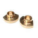 Axial Brass Rear Axle Tube Cap, L/R: PRO - AXI332009